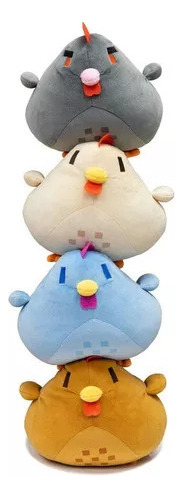 Stardew Valley Chicken Cuddly Toy, 4 Pieces