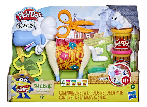 Massinha Play Doh Farm Sheep Fazenda De Ovelhas Hasbro E7773