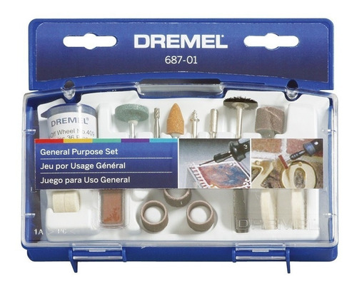 Kit Para Uso General 52 Piezas Dremel 687