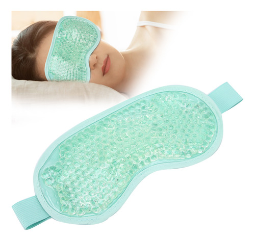 Tapa-olhos Em Gel Relaxante, Antifadiga, Esferas, Compressa