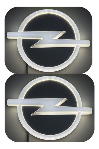 Luz Led Con Logotipo De Opel Antara Coche Con Emblema,2 Pcs