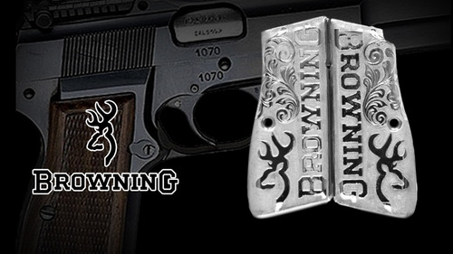Cachas Browning 9mm Hp D6