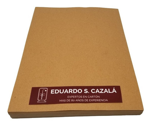 Papel Kraft A4 Misionero Madera 400 Gramos X 100 Hojas