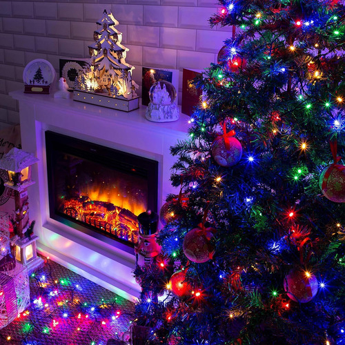 Pack X3 Luces Led Navidad Guirnalda Luces Multicolor 100 Led