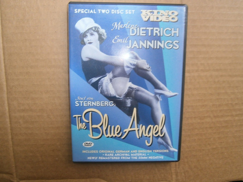El Angel Azul Dvd Marlene Dietrich Von Sternberg 2 Versiones