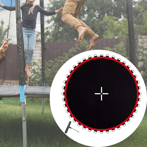 Mat De Reemplazo De Trampolín Equipo Rojo 48 Hebilla