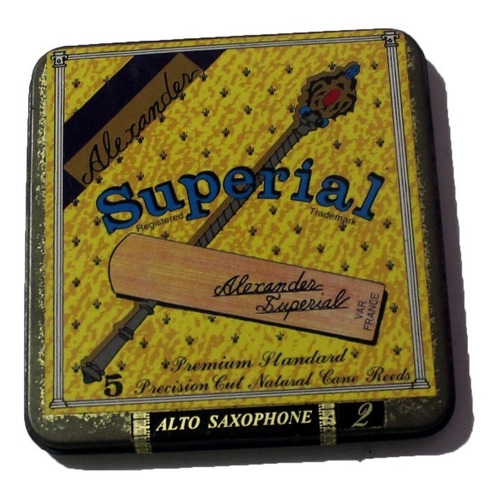 Juego De Cañas Alexander Superial Para Saxofón Alto