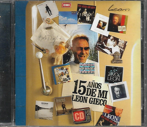 Leon Gieco Album 15 Años De Mi Sello Emi Odeon Cd Año 2006