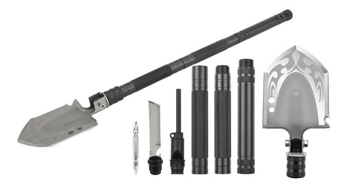Pala Portátil Plegable Multiherramienta Militar Supervivenci