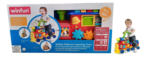 Win Fun Caminador Tren Didactico Con Sonido Jeg 0803-34