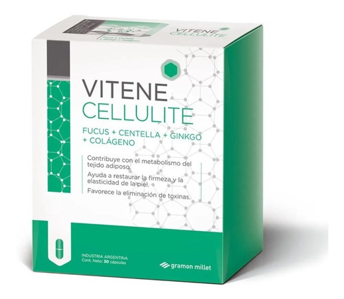  Vitene Anti Celulitis Restaura Firmeza De Tejidos X 30 Comp