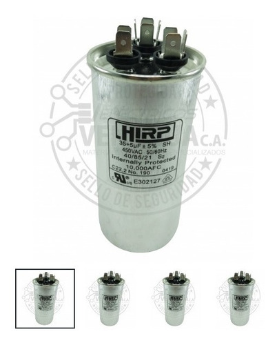 Condensador O Capacitor Marcha 35 + 5 Micro Faradio