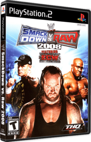 Wwe Smackdown Vs. Raw 2008 - Ps2 - Obs: R1