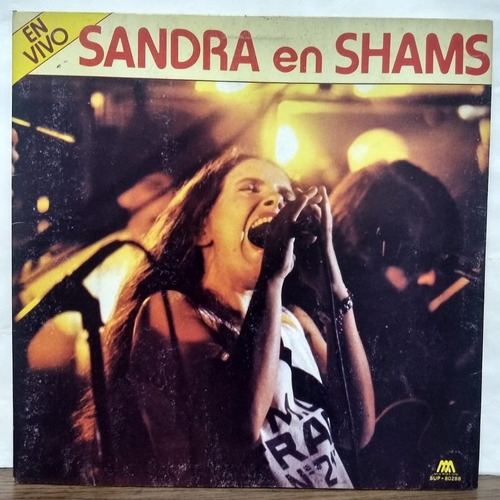 Sandra Mihanovich- Sandra En Shams- Lp 1985 Impecable