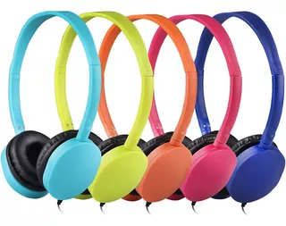 Hongzan Wholesale Bulk Kids Headphones 50 Pack Multicolor Y
