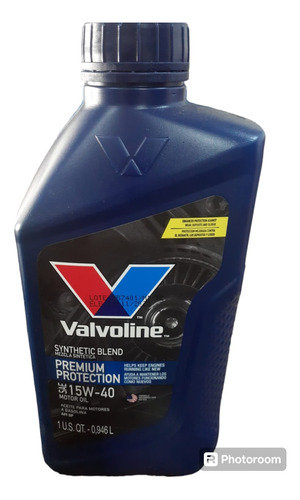 Aceite Valvoline 15w40 Semisintetico 946ml