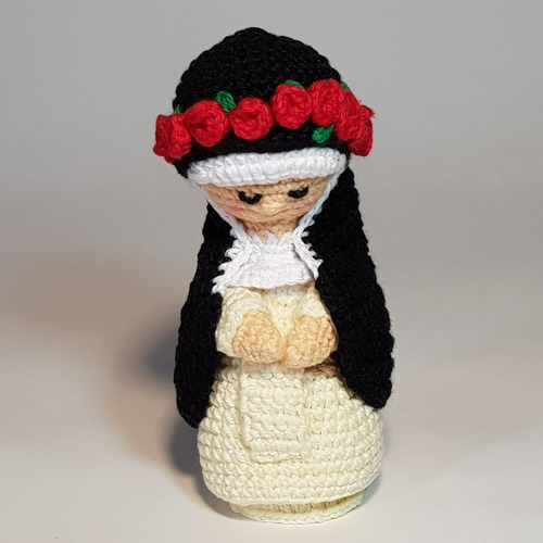Santa Rosa De Lima - Crochet Amigurumi - Religion Catolica