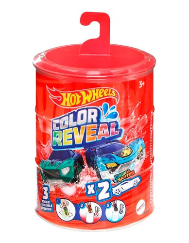 Hotwheels Color Reveal 2 Cars