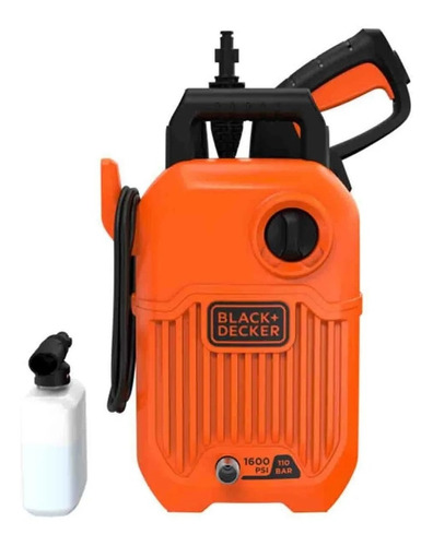 Hidrolavadora Black+decker 1600 Psi Presión Máxima 110 Bar