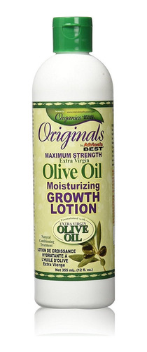 Africas Best Orig Olive Oil Max Strength Grow Lotion 12 Ounc