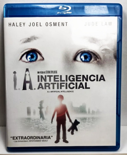 Inteligencia Artificial / Blu Ray Disc / Jude Law,haley Joel