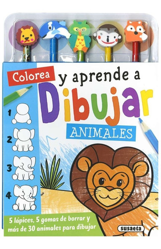 Colorea Y Aprende A Dibujar Animales