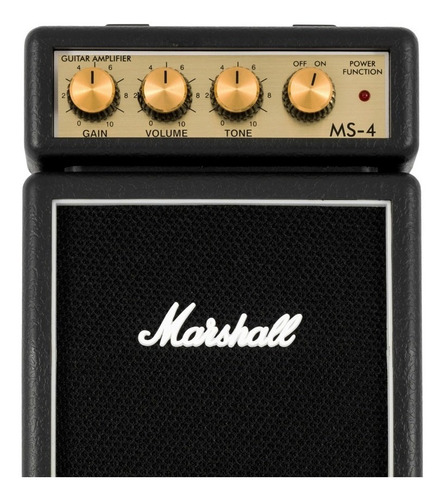 MARSHALL MS4 MINI AMPLIFICADOR PARA GUITARRA A BATERIA 2 WATTS