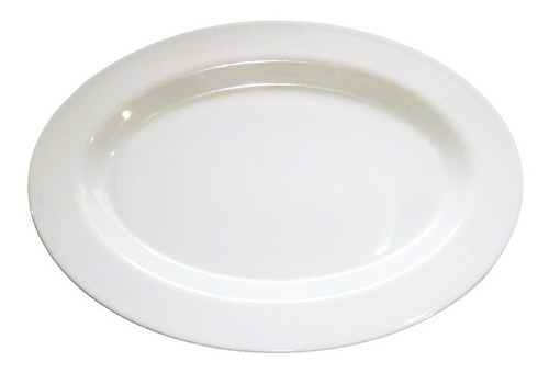 Plato De Melamina Melamine 30 Cm Ovalados Pack 72 Unid