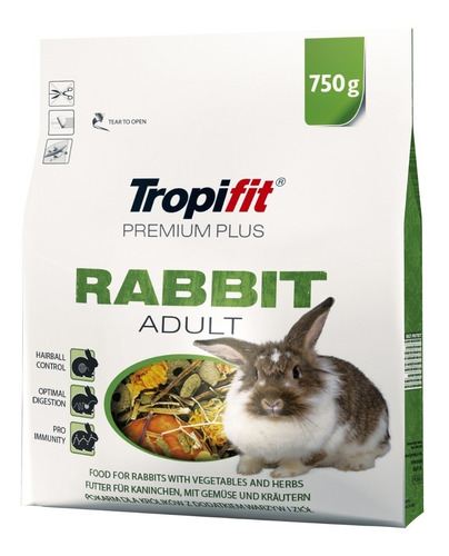 Alimento Super Premium Para Conejo Adulto. Calidad Superior.