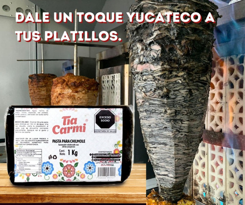 Pasta Para Chilmole 1kg Tia Carmi