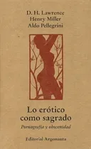 Comprar Erotico Como Sagrado, Lo - Lawrence, Miller Y Otros