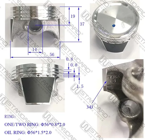 Piston suzuki cheap gixxer 150