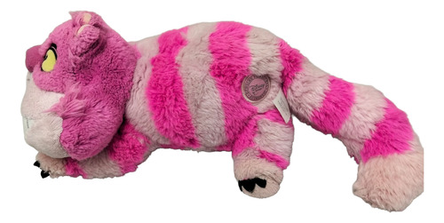 Peluche Gato De Cheshire Disney Store Alicia 50 Cm Rosa Claro (Usado)