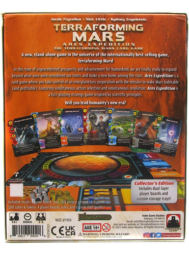 Juego De Mesa Terraforming Mars Ares Expedition