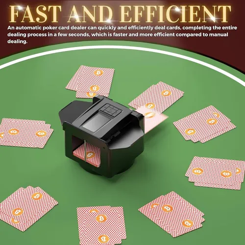 Barajador Y Repartidor Automático De Cartas Vqp 2 En 1