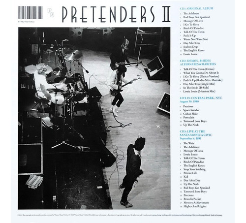 Pretenders  Pretenders Ii  40th Anniversary Edition 3 Cd 