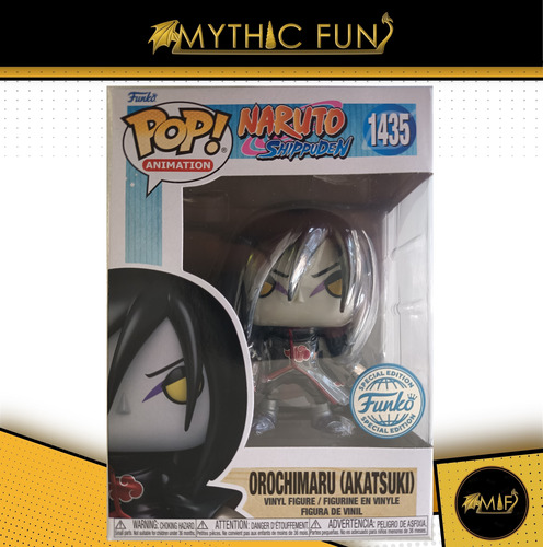 Funko Pop Naruto Shippuden - Orochimaru (akatsuki) 1435 (Usado)