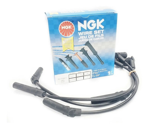 Cables Bujia Ford Courier 4 Cil 1.6l 2005-2006-2007-2008 Ngk