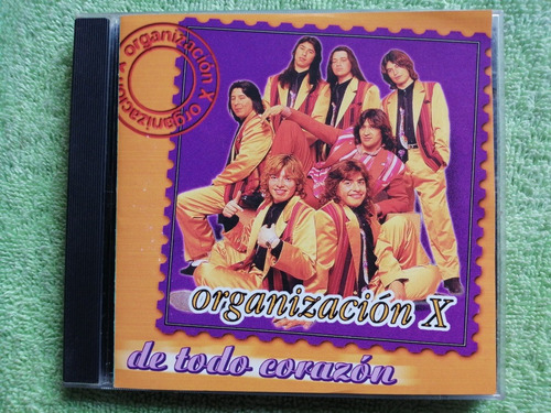 Eam Cd Organizacion X De Todo Corazon 1998 Su Tercer Album