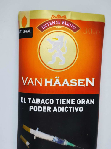 Van Hassen Tabaco Para Armar X5 Intense Naranja Van Haasen