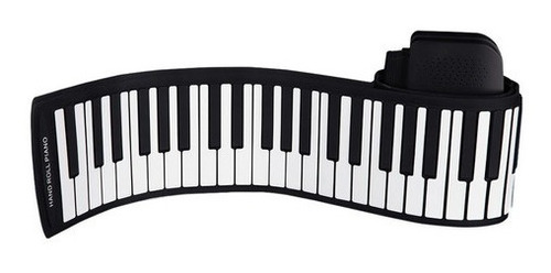Imagen 6 de 7 de Piano Recargable De Silicona De 88 Teclas Con Pedal Plegable