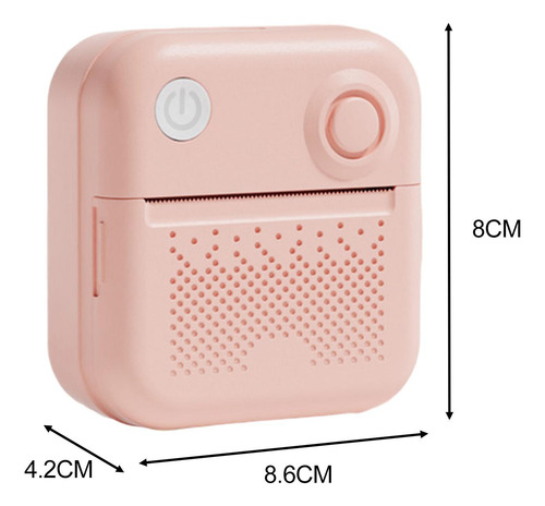 Impresora Térmica Portátil Mini Impresora De Rosa