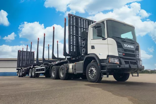 Scania R540 ano 2023 6x4 vermelho zerado - Caminhões - Vila Água