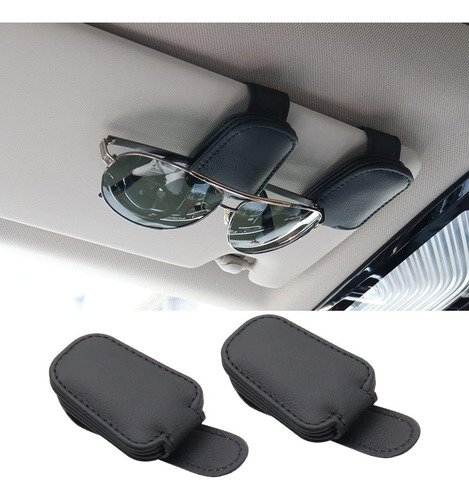 Paquete De 2 Soportes For Gafas De Sol For Visera De Coche,