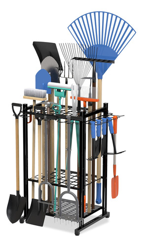 Sttoraboks Organizador De Herramientas De Jardín Con Ganchos