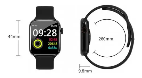 Reloj Smartwatch Full Touch Aviso Llamadas Whatsapp Musica