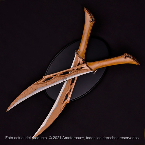 Imagen 2 de 9 de Espada Dagas Elficas Tauriel Hobbit Señor De Los Anillos