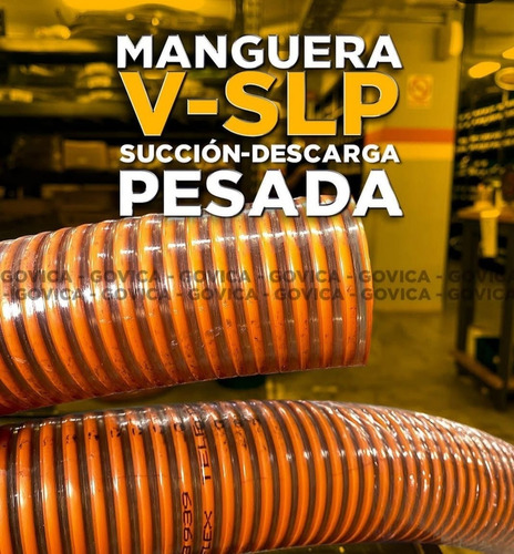 Manguera Succion Pesada Naranja V-slp 2 