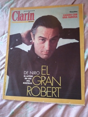 Revista Clarín Robert De Niro Moria Silveyra Sosa 29 5 1994