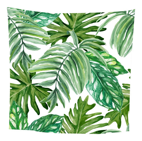 Imagen 10 de 10 de Hojas De Plantas Tropicales Mantel De Flores